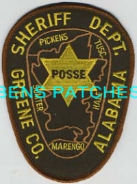 ALABAMA,A,GREENE COUNTY SHERIFF POSSE 1